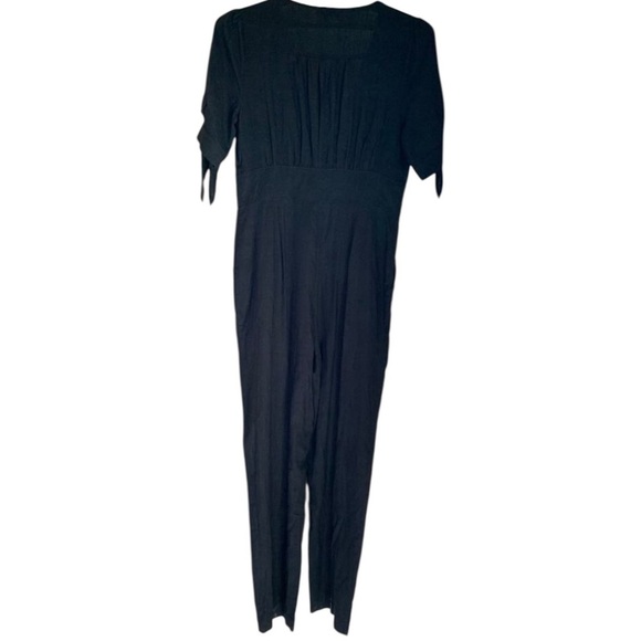 Miss Lola Re:Named Womens Short sleeve Black Pant Romper Jumpsuit Size Small NWT - Picture 2 of 6